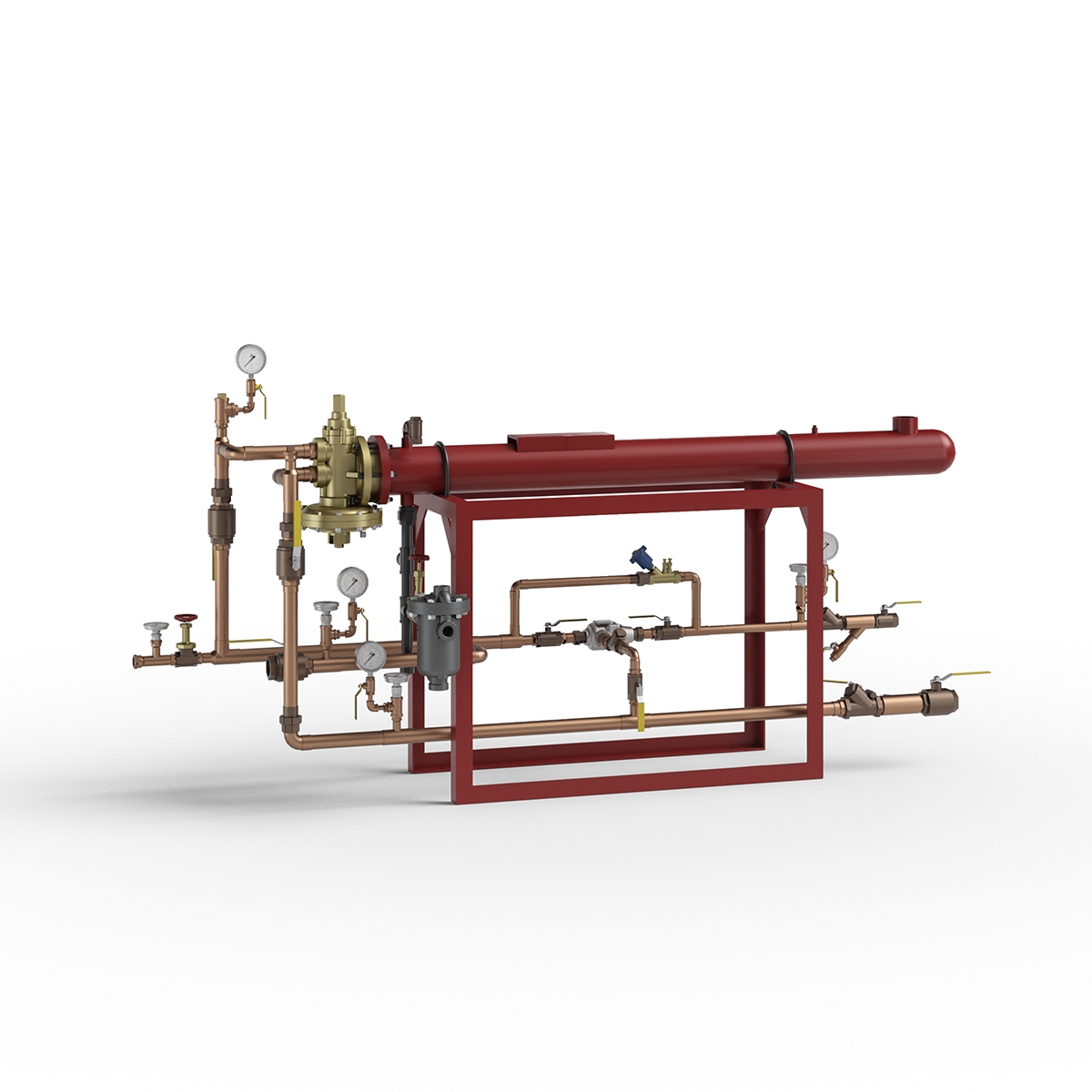 用于循环热水系统恒温控制的 Flo-Rite-Temp® 预装热水器