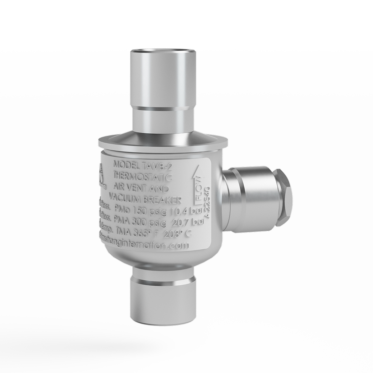 Stainless Steel Thermostatic Air Vent/Vacuum Breaker – TAVB-2/TAVB-3